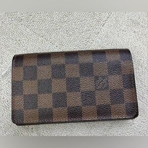 Louis Vuitton Damier Ebene Compact Wallet
